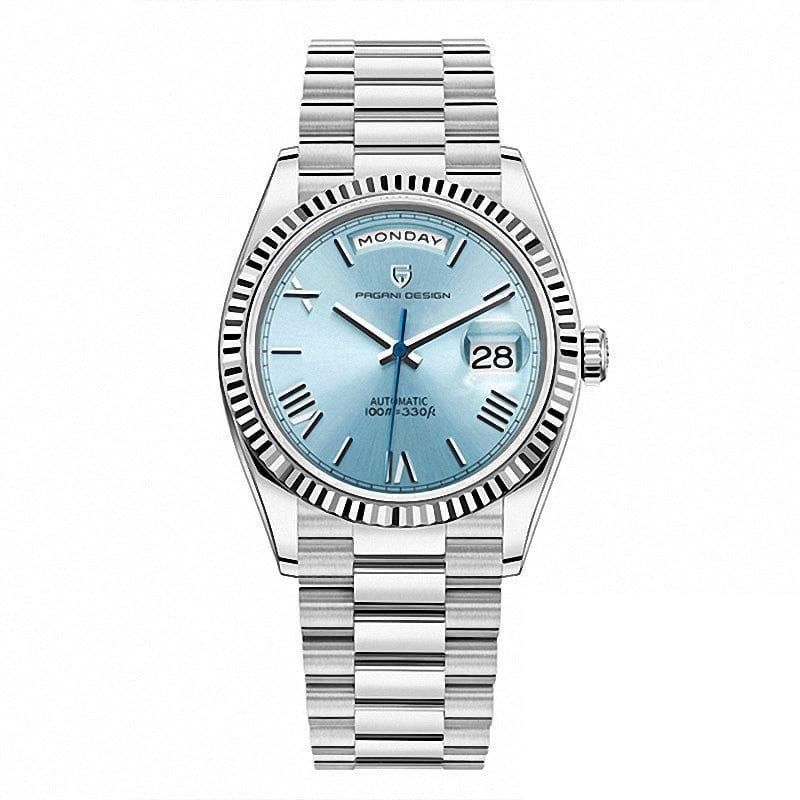 Best Men's Analog Watch: Durable Resin Strap & Stainless Steel Dial - A Timeless Choice