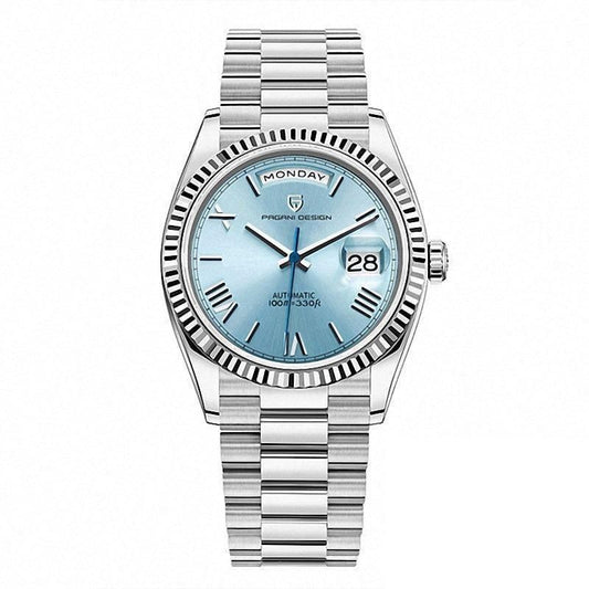 Best Men's Analog Watch: Durable Resin Strap & Stainless Steel Dial - A Timeless Choice